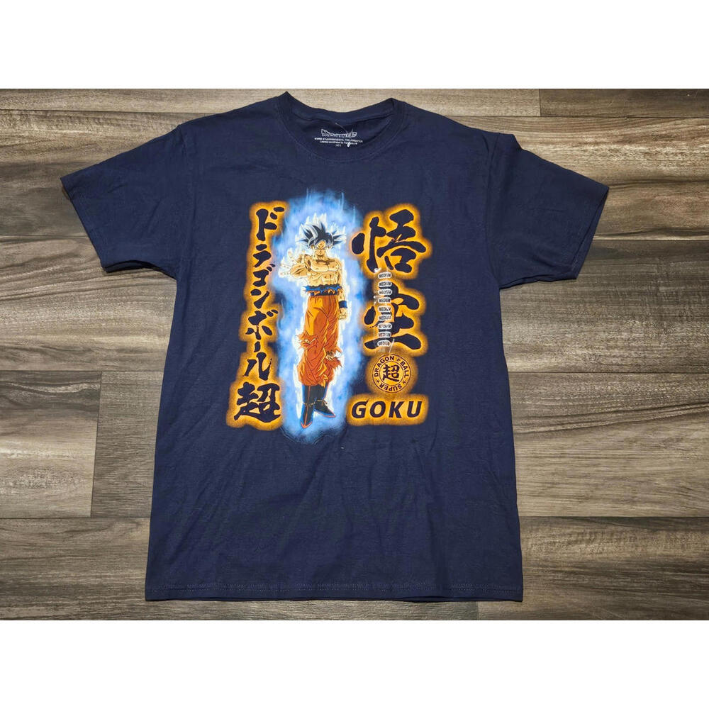 Dragon Ball Z Shirt Medium Blue Ultra Instinct Goku Hot Topic